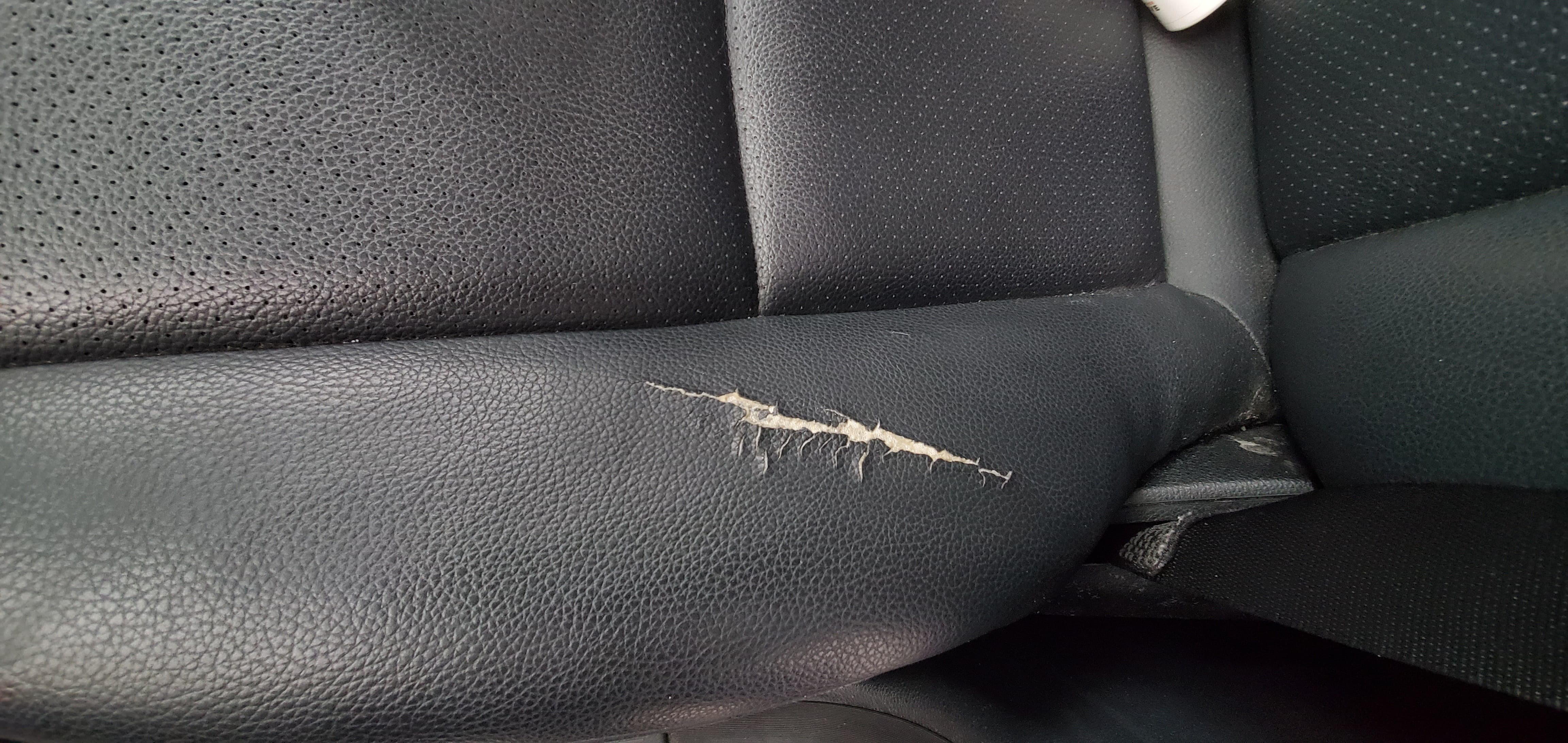 Mercedes Leather Car Seat Repairs
