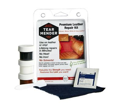 Tear Mender Premium Leather Repair Kit with Finishing Compounds